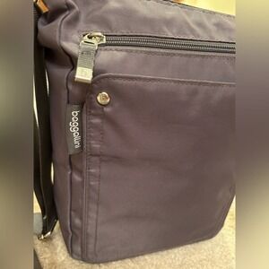 Baggallini gray bag 12 x 8 Crossbody Travel Shopping Adjustable